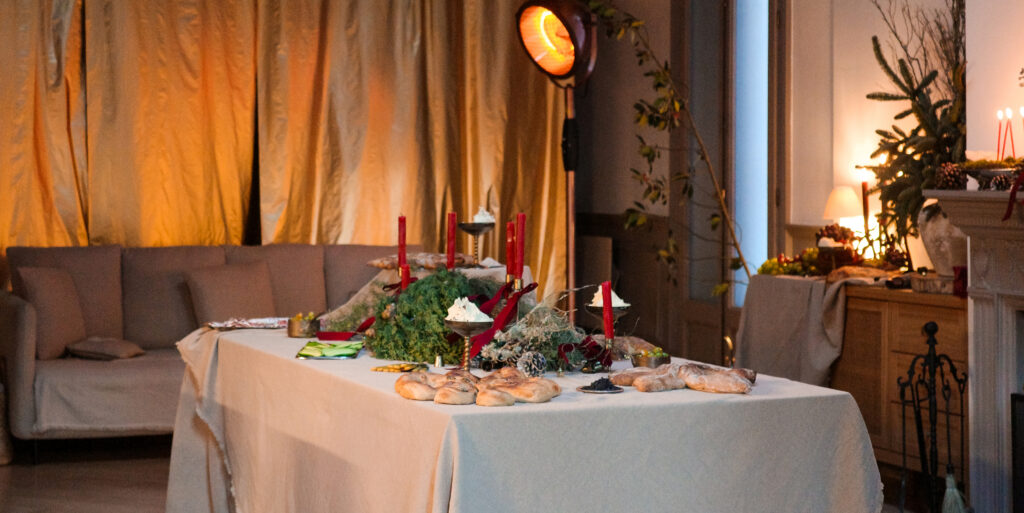 An elegant and charmed lunch